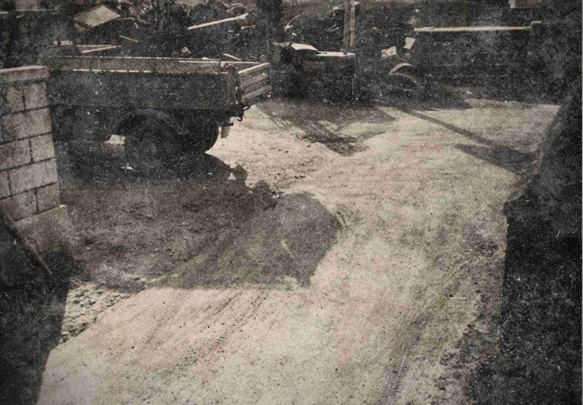 古い写真昔の工場内